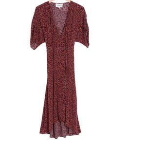Ba&sh Giani wrap dress Marine size 3 (US 8)